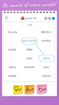 Word Match Association Puzzle android App screenshot 2